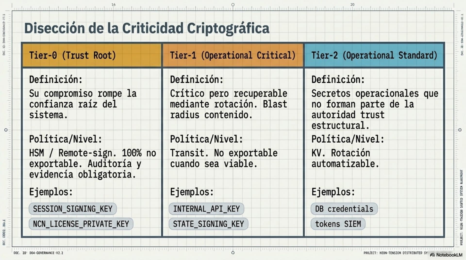 Custodia, Rotación y Lifecycle de Claves (ES) — slide 5
