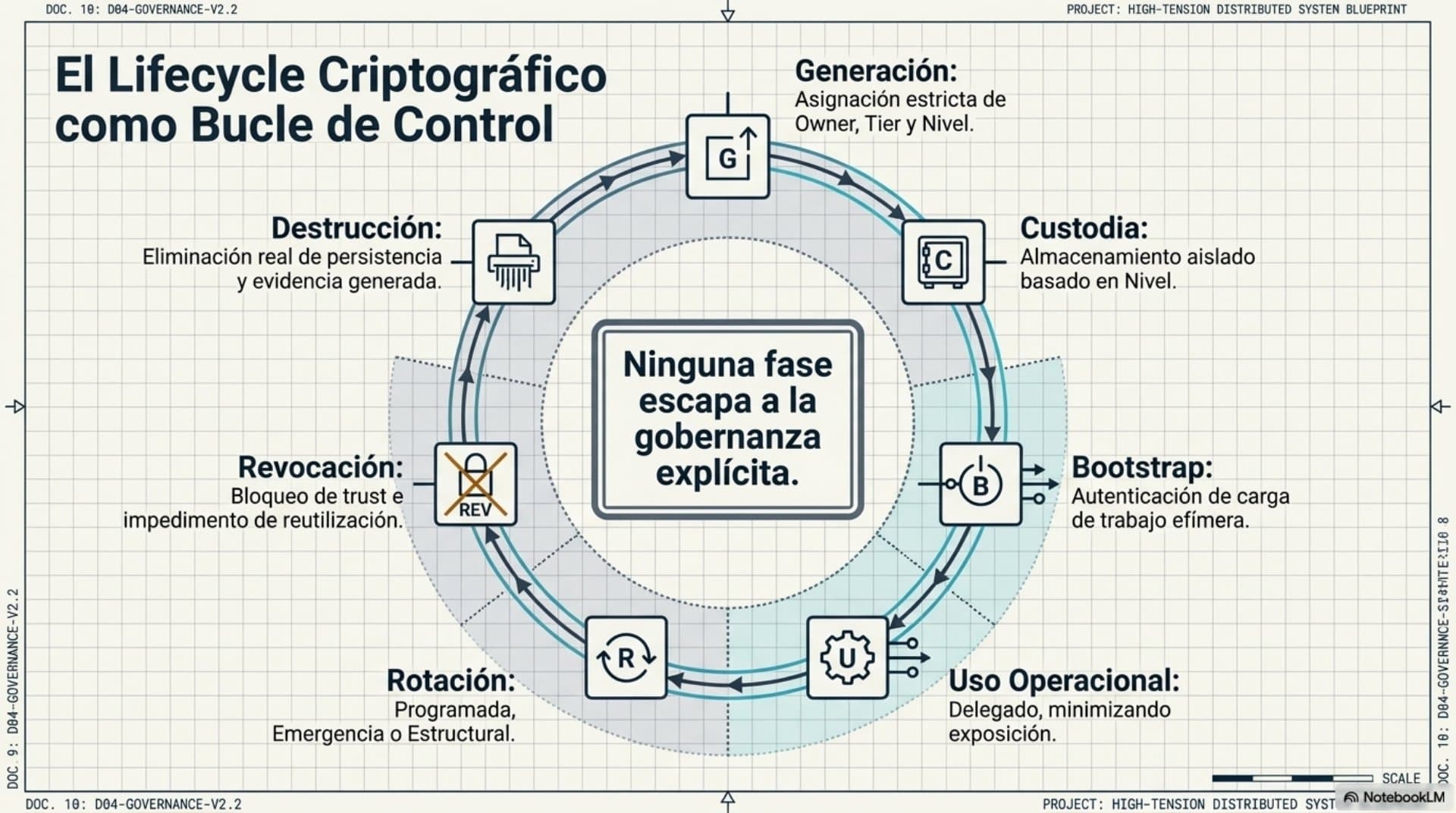 Custodia, Rotación y Lifecycle de Claves (ES) — slide 6