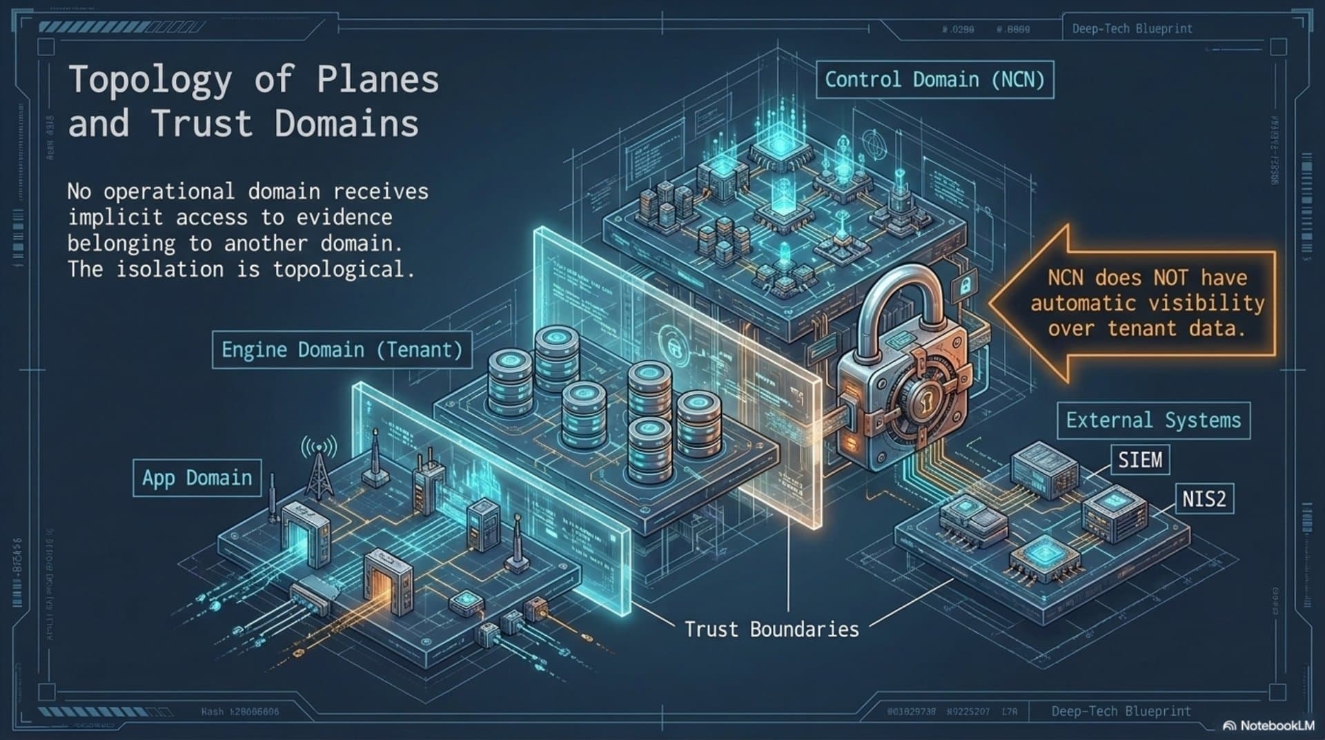 Evidence, Audit and Detection Architecture (EN) — slide 4