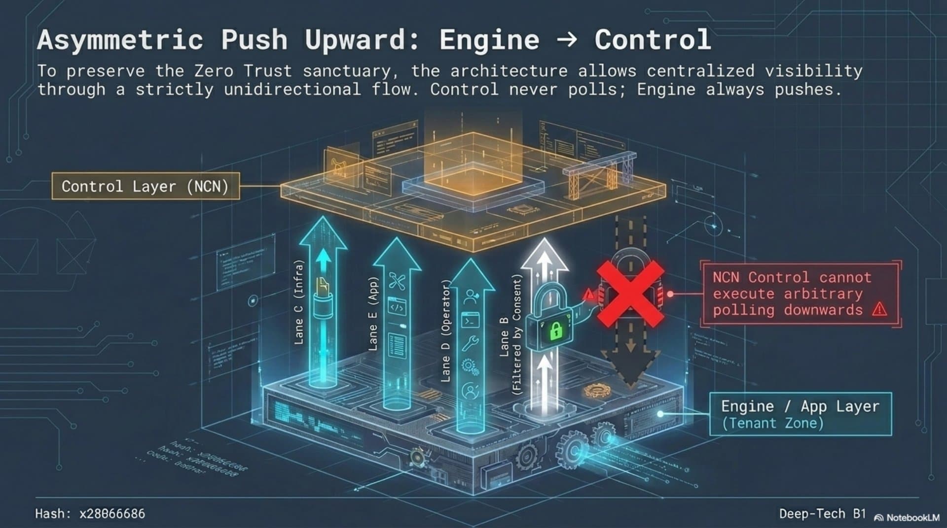Evidence, Audit and Detection Architecture (EN) — slide 13