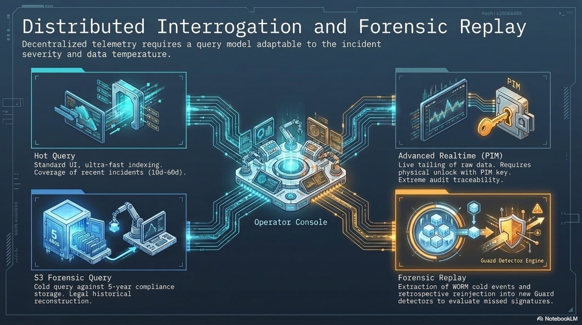 Evidence, Audit and Detection Architecture (EN) — slide 14
