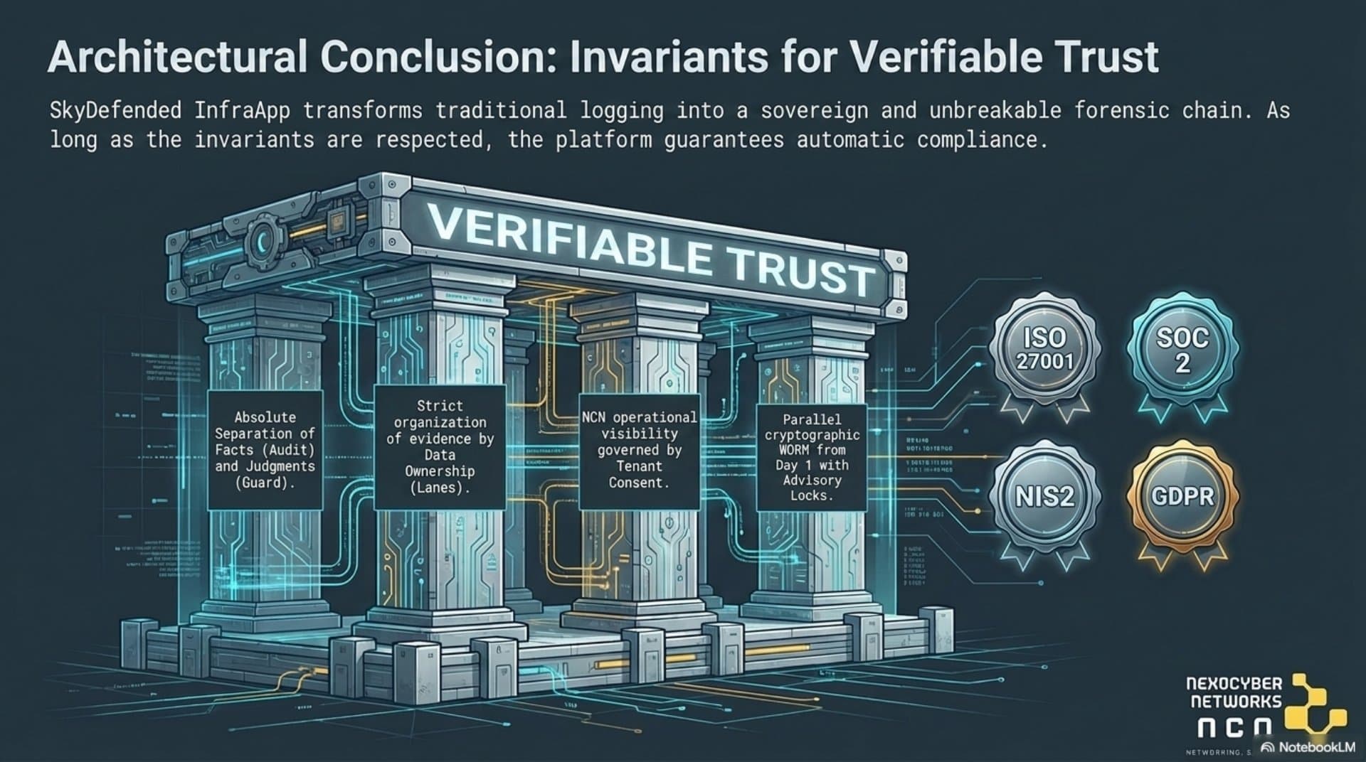 Evidence, Audit and Detection Architecture (EN) — slide 15